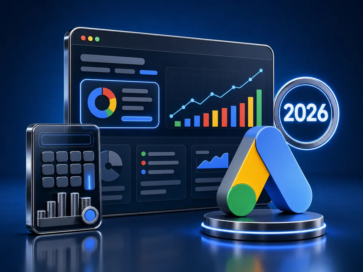 Was kostet Google Ads? Budget, Klickpreise und echte Zahlen 2026 – Titelbild