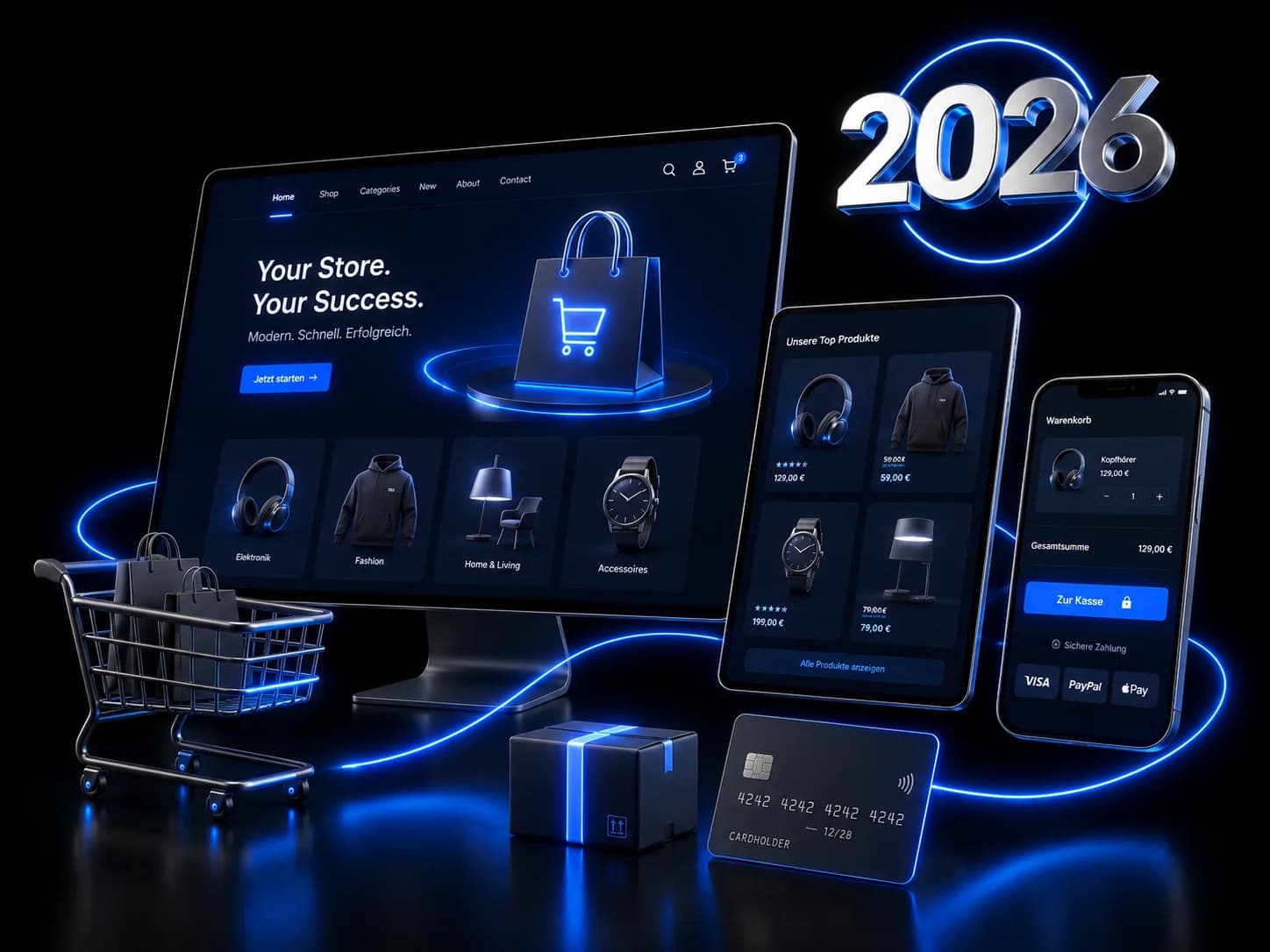 Online-Shop erstellen lassen: Kosten, Ablauf & Agentur-Tipps 2026