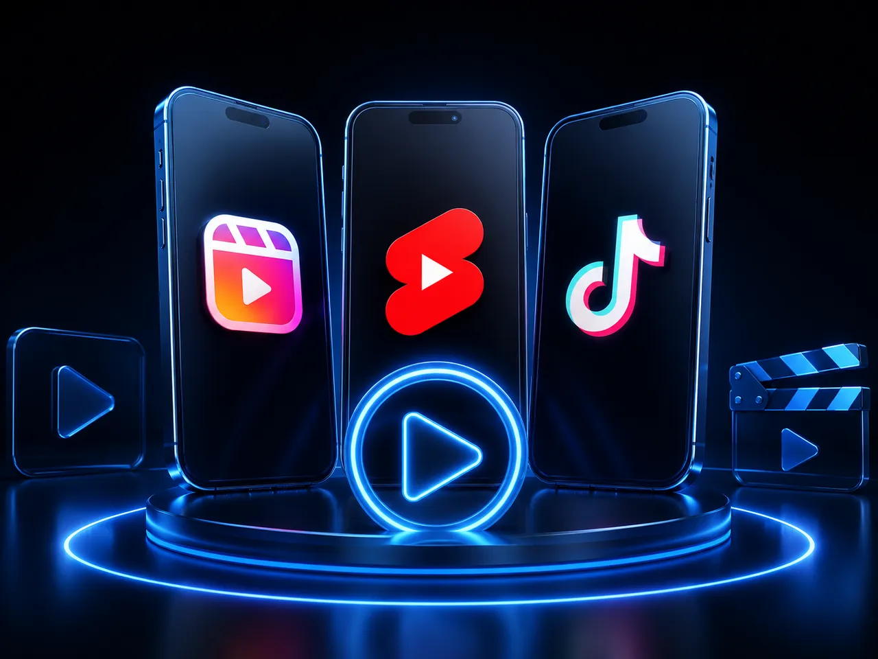 Social Media Video-Formate: Reels, Shorts, TikTok