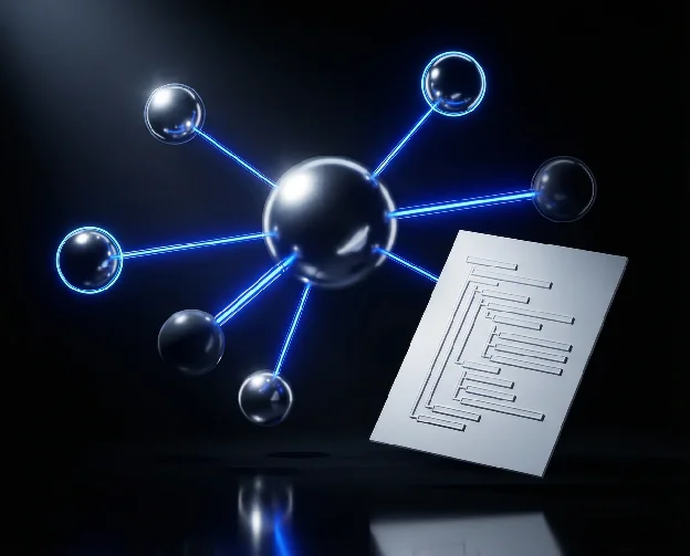 Netzwerkknoten auf einer Platine visualisieren Crawling-Prozesse und die Aktivität von Suchmaschinen-Bots